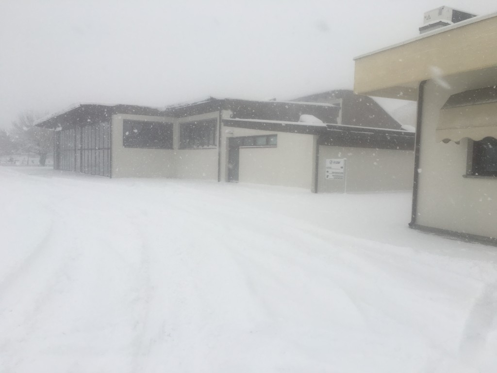 BUFERA DI NEVE ALLA IRIZAR ITALIA