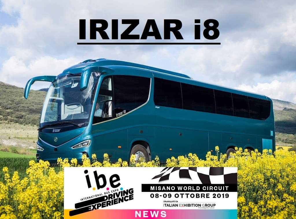 IRIZAR SCHIERA DUE VEICOLI AD IBE DRIVING EXPERIENCE