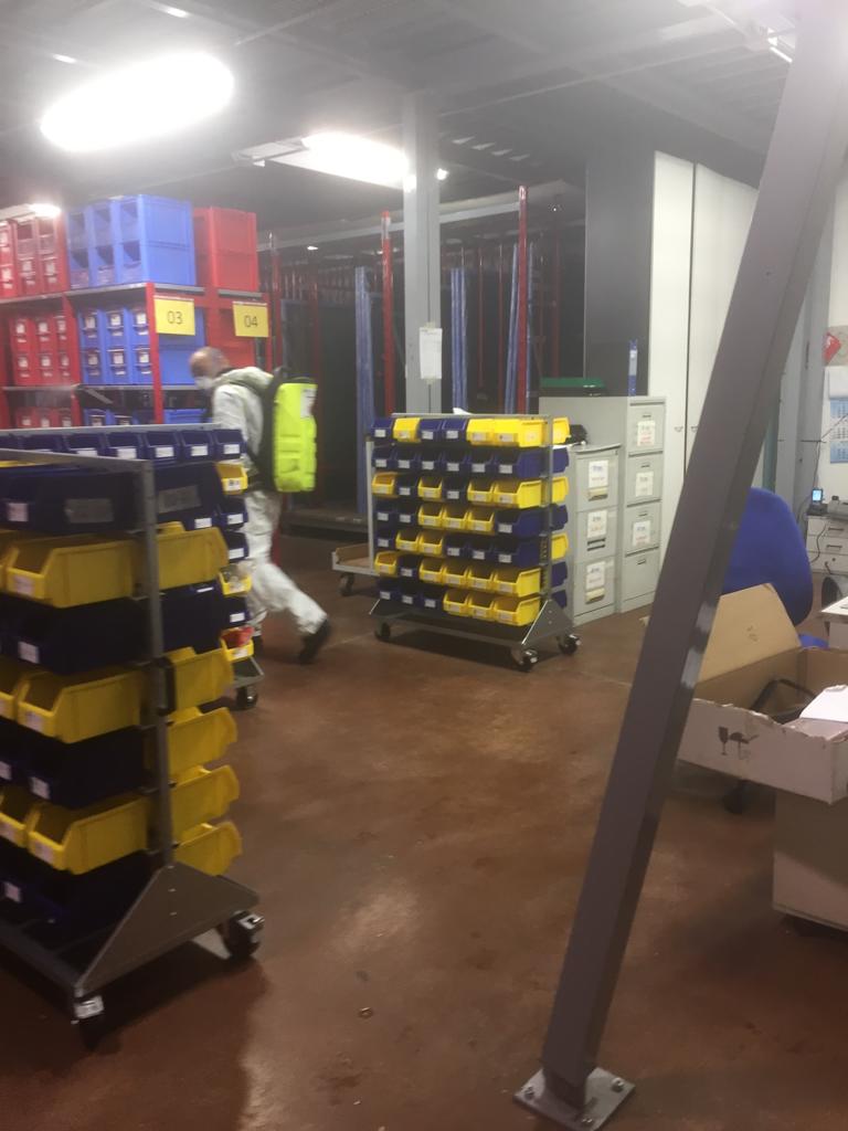 NUOVA SANIFICAZIONE IN IRIZAR