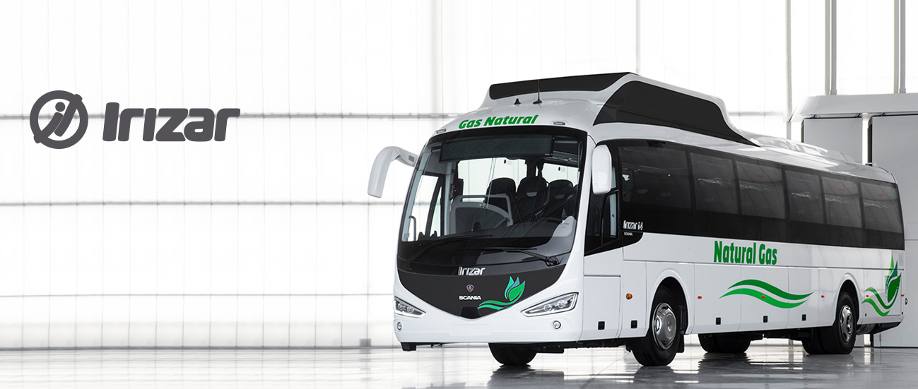Irizar integra, tra la propria gamma di tecnologie, il gas naturale