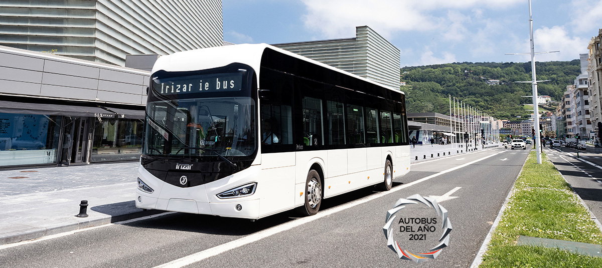 L'Irizar ie bus ha ricevuto il premio Autobus dell'Anno 2021