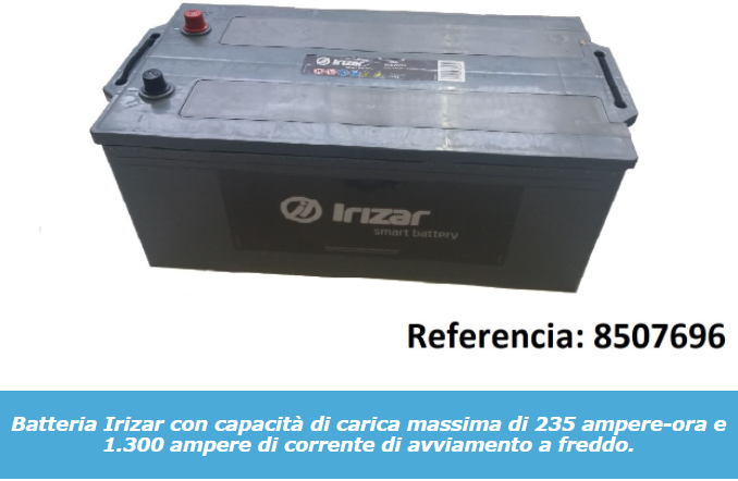 CAMPAGNA BATTERIE IRIZAR