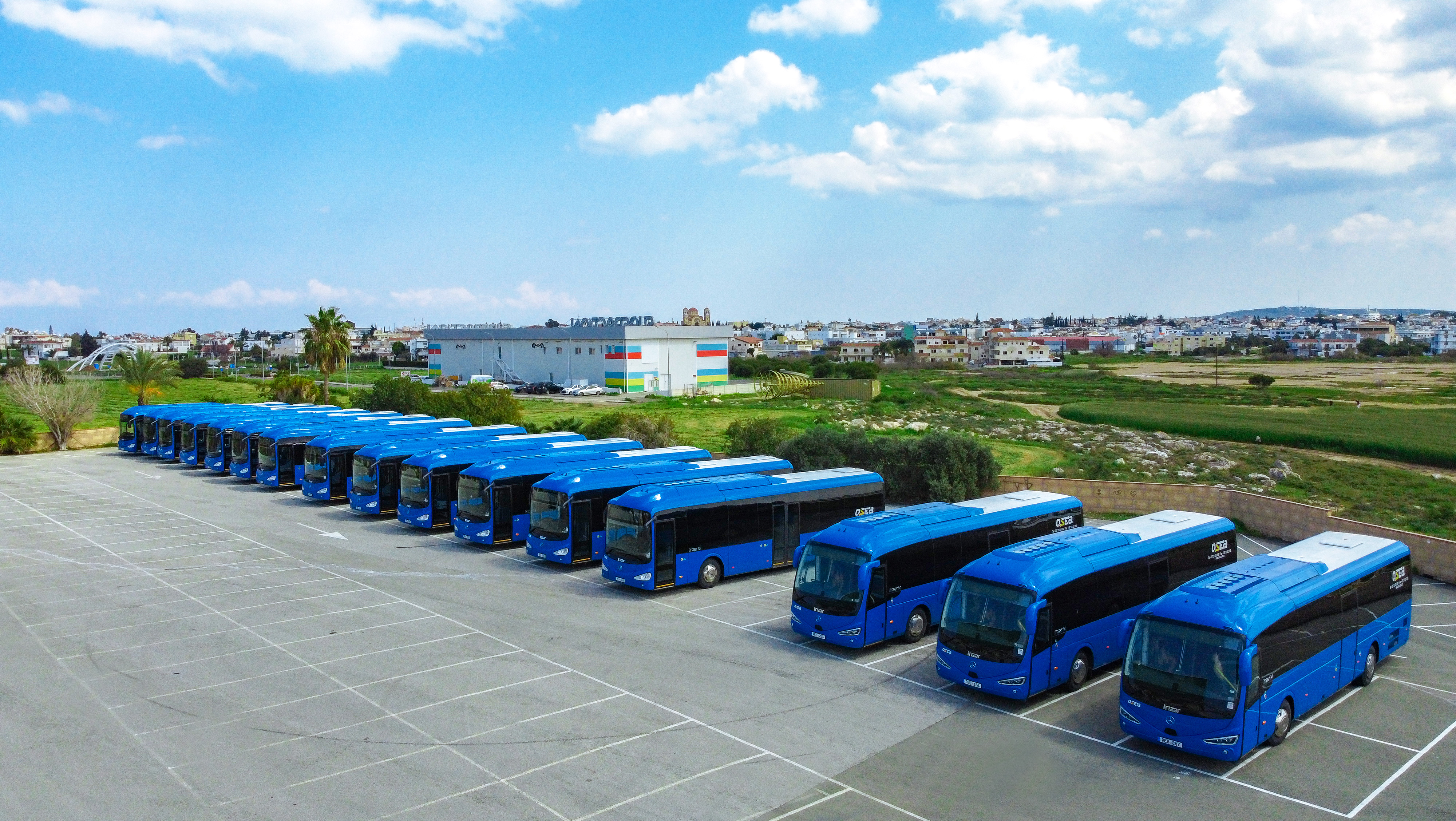 I pullman Irizar conquistano il trasporto pubblico di Cipro
