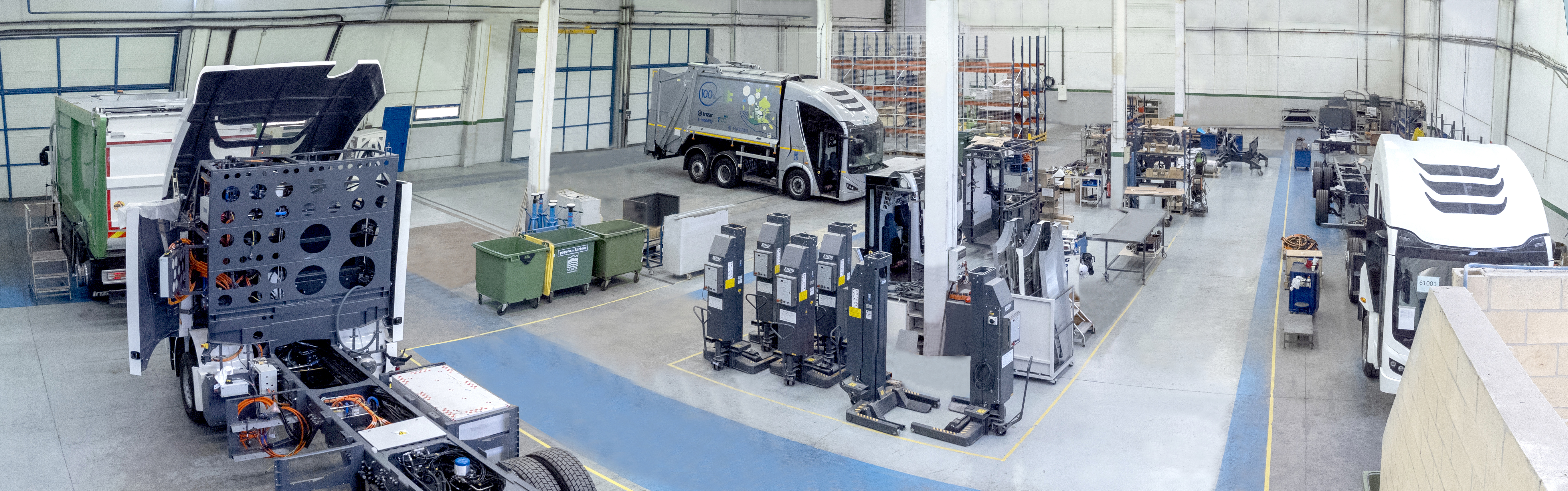 Nuovo stabilimento di produzione per l'Irizar ietruck