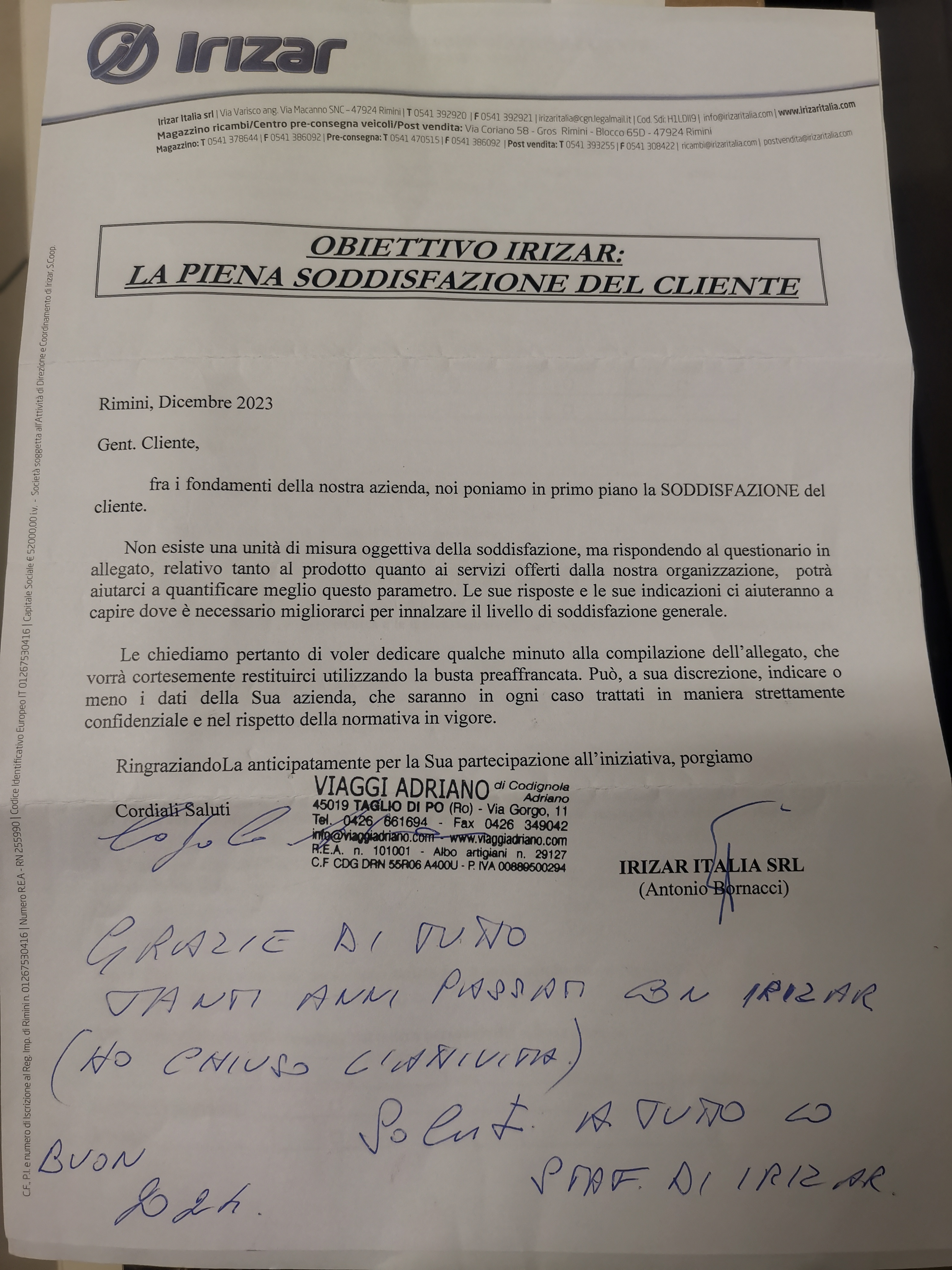 Questionario soddisfazione clienti: la risposta che non ti aspetti.